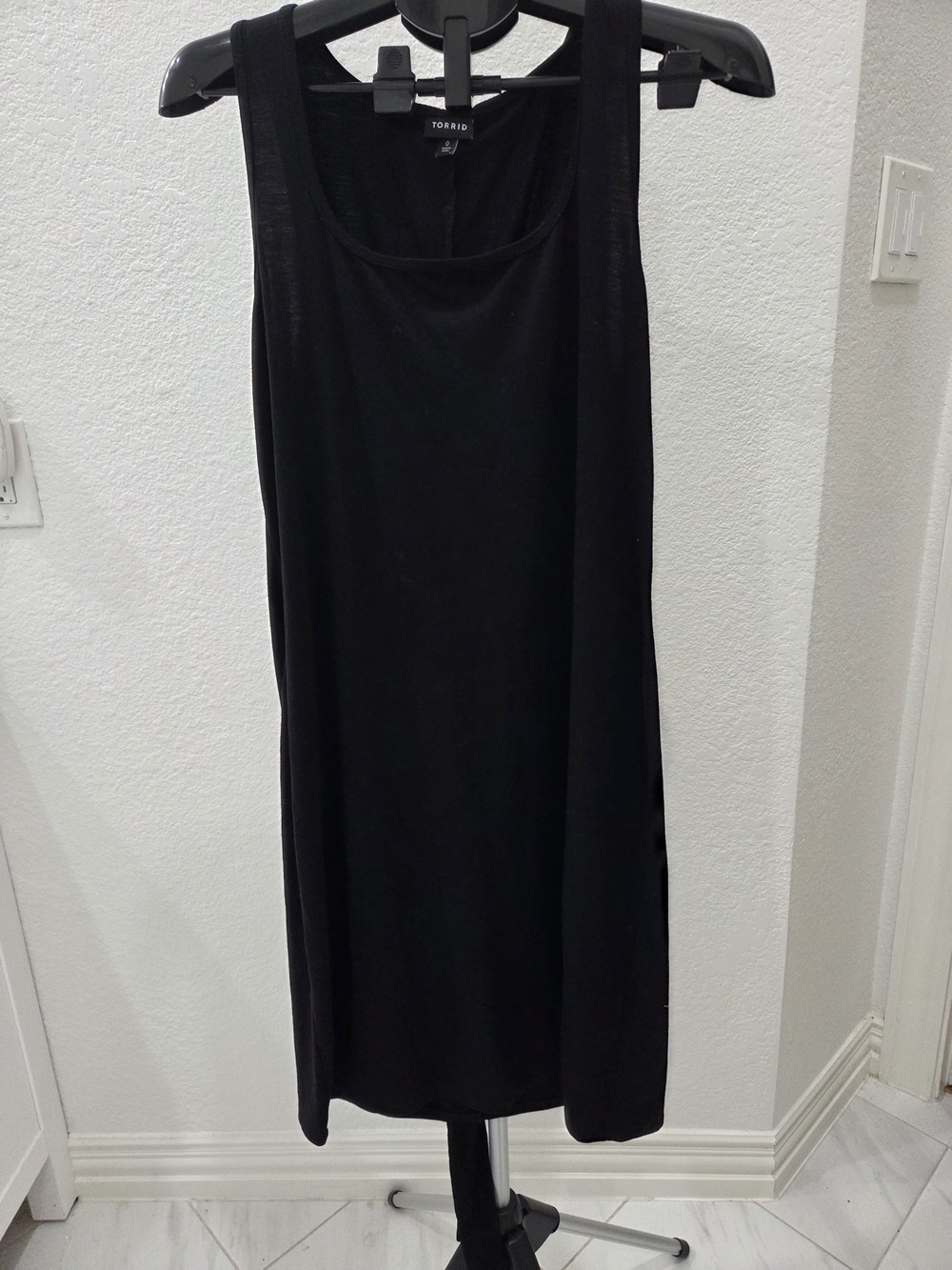 torrid Black Sleeveless Maxi Tank Dress